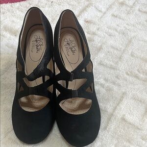 Life Stride Black Women's Heels